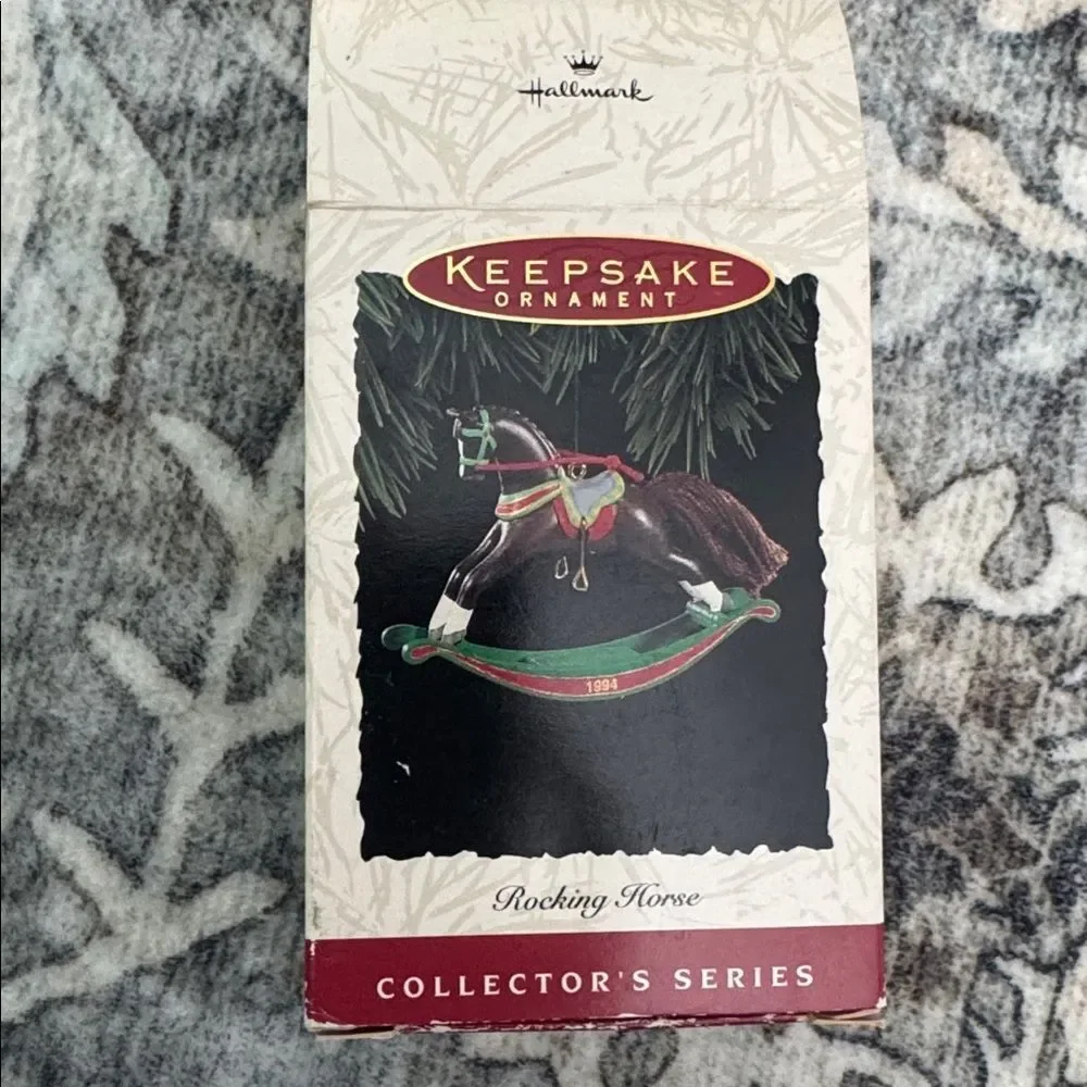 Hallmark 1994 Rocking Horse Ornament